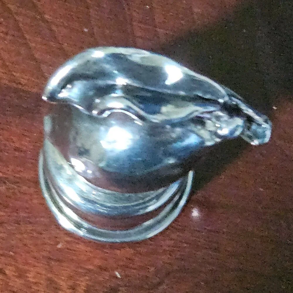VERY RARE VINTAGE ICONIC GUCCI ITALY SILVER PLATE LEMON BOTTLE STOPPER BAR WINE